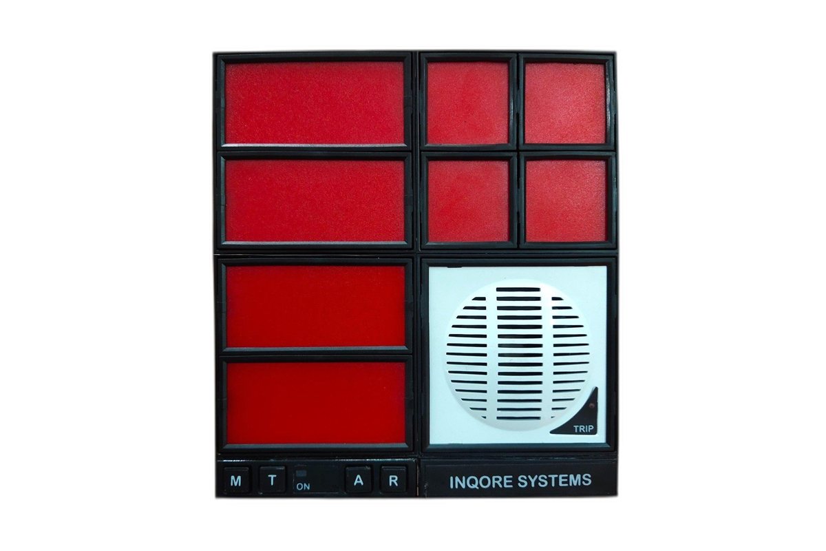 inQore 8-window alarm annunciator with built-in hooter